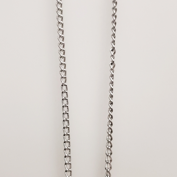 Who Wants Me?! Cute Vintage Glass Owl Pendant Charm Long Necklace Silver Tone - Picture 6 of 7